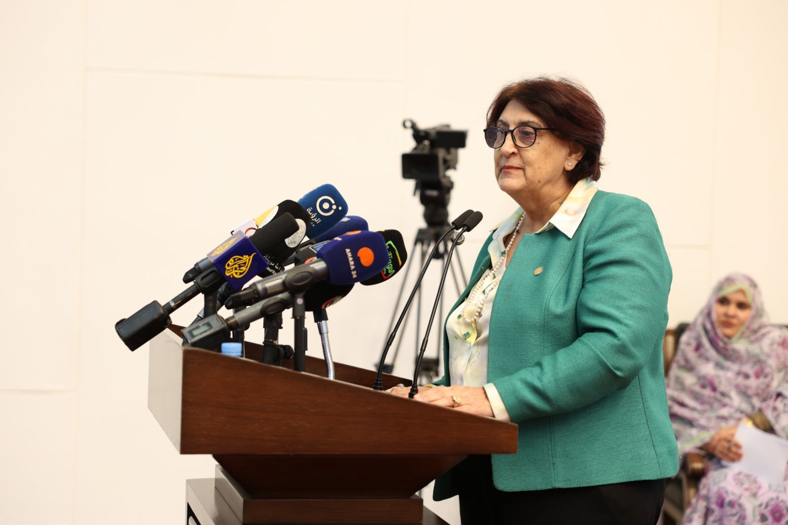 المديرة العامة لمنظمة المرأة العربية، السيدة فاديا كيوان