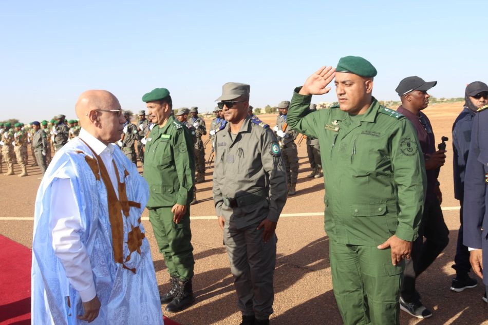 الرائد مولاي ابنو سيدي عالي قائد كتيبة الدرك الوطني بكيهيدي