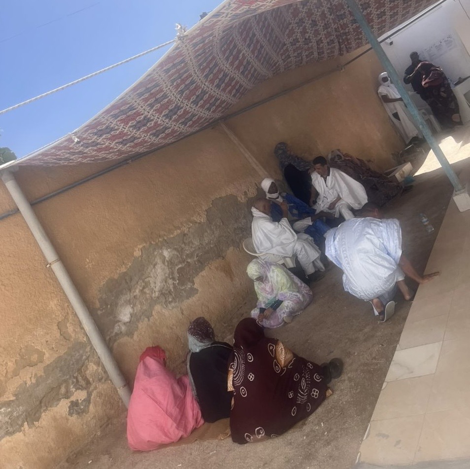 حالة مكتب التأشير قبل الزيارة المفاجئة لسعادة السفير