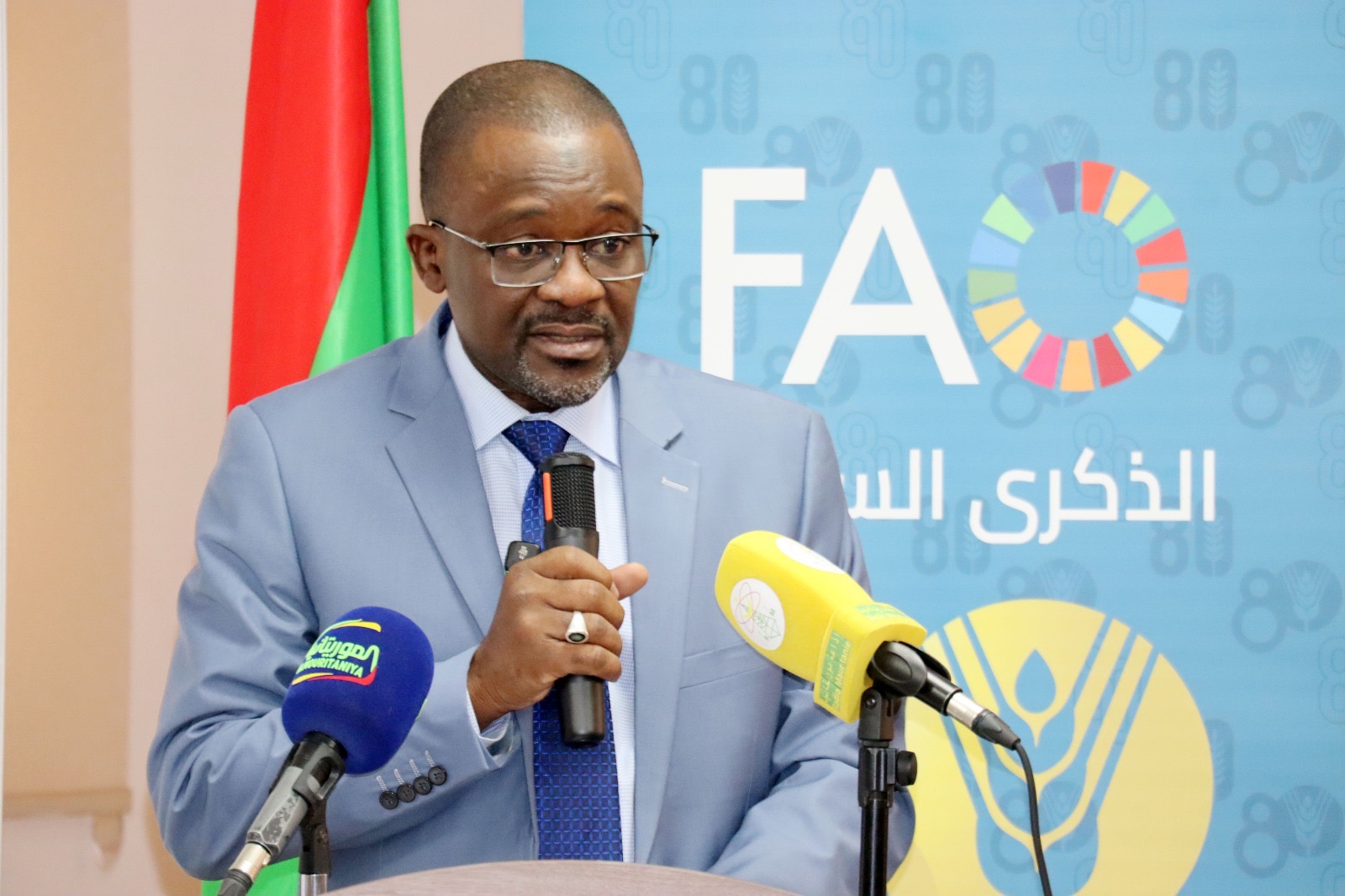 الأمين التنفيذي للمبادرة الإفريقية للسور الأخضر الكبير، السيد مصطفى كاربا،