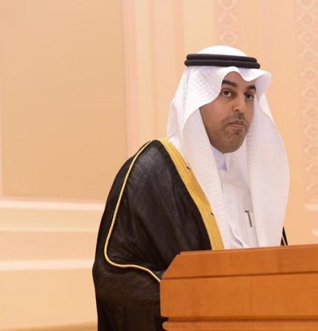 الدكتور مشعل بن فهم السلمي رئيس البرلمان العربي
