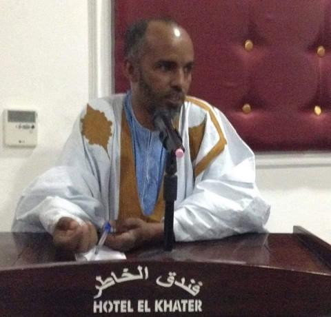 رئيس مبادرة " تيار حراك لمعلمين " الشيخ ولد بيبه
