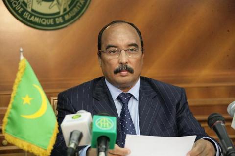 رئيس الجمهورية محمد ولد عبد العزيز