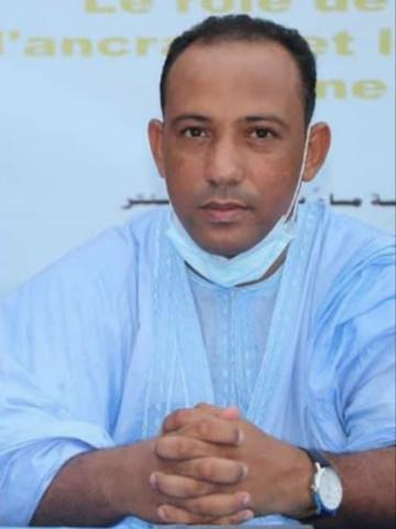 المصطفى ولد باب ولد المصطفى رئيس شباب الحزب الحاكم