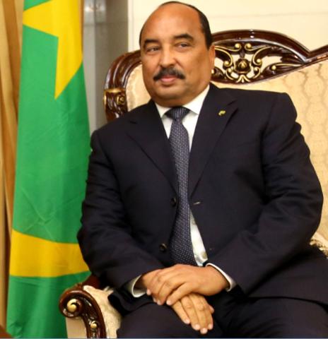 رئيس الجمهورية محمد ولد عبد العزيز