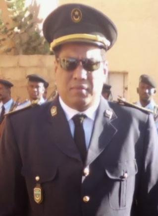 الضابط محمد الامين ولد عمي قائد السرية